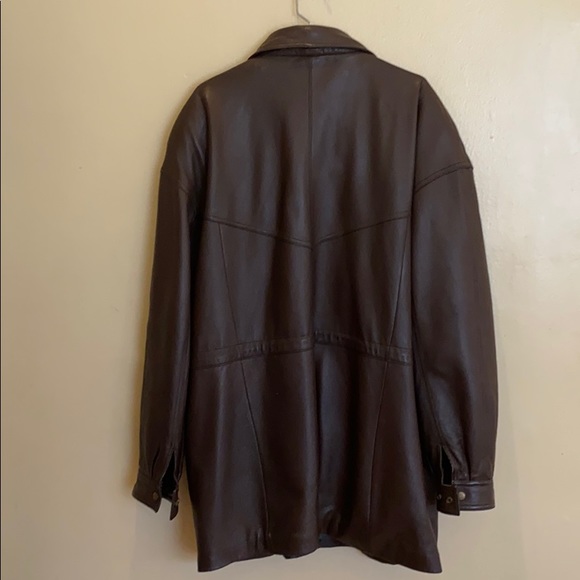 Exit USA XL genuine leather coat - Picture 2 of 3